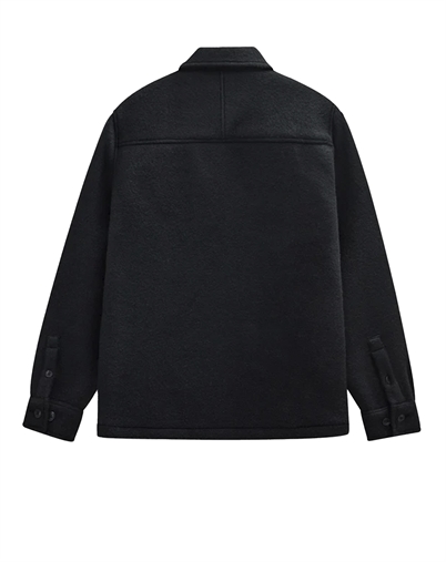 Anerkjendt - AKOscar Boiled Overshirt - Caviar